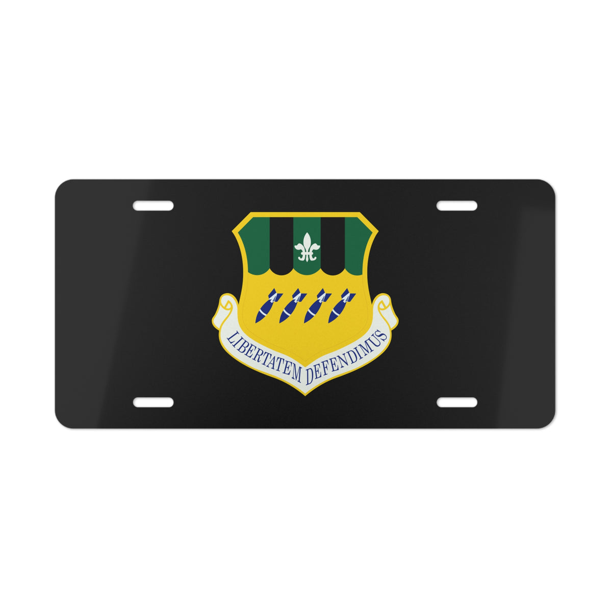 License Plate - USAF - 2d Bomb Wing wo txt