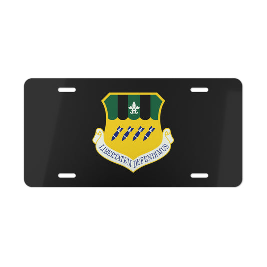 License Plate - USAF - 2d Bomb Wing wo txt
