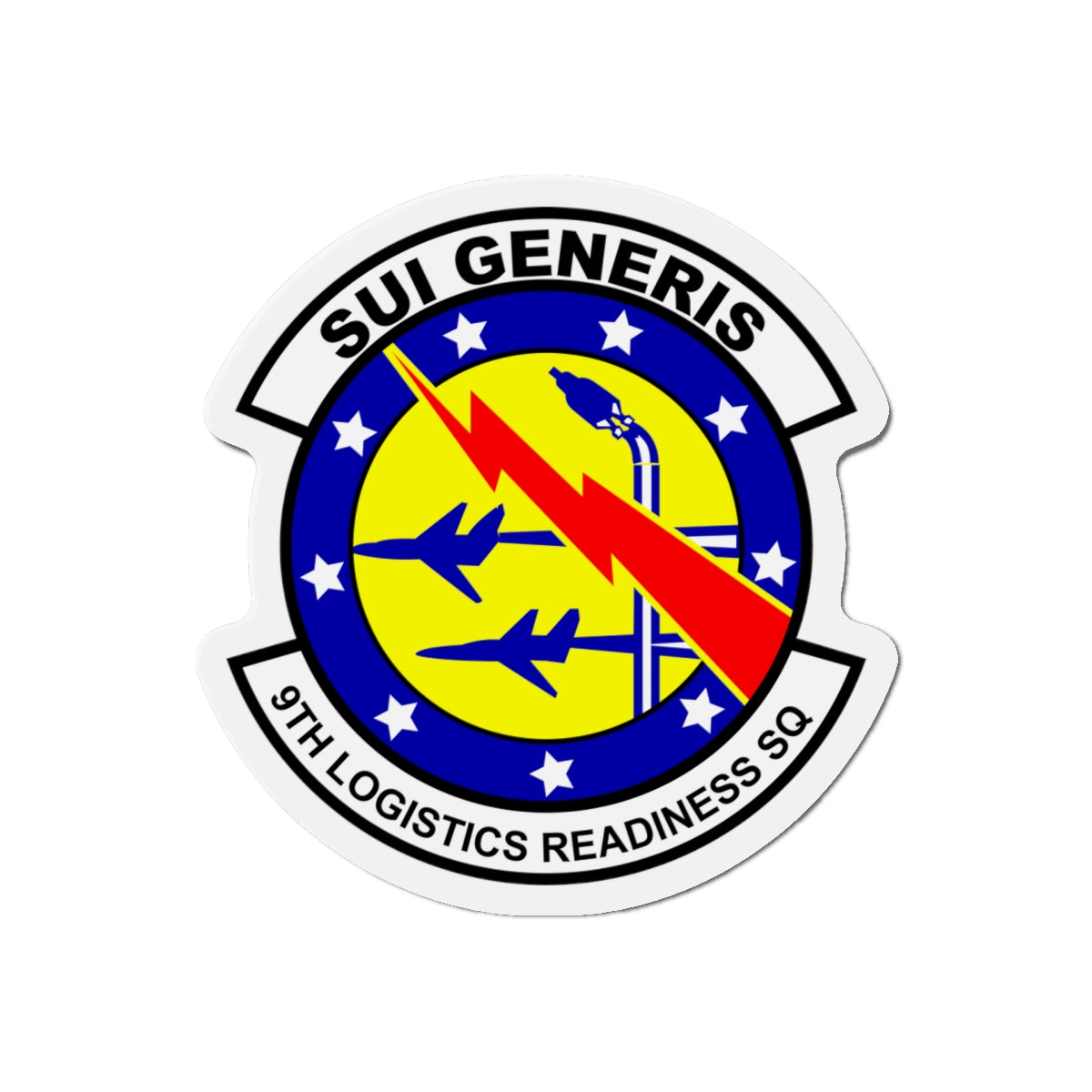 Die-Cut Magnet - USAF - 9th Logistics Readiness Squadron wo txt X 300
