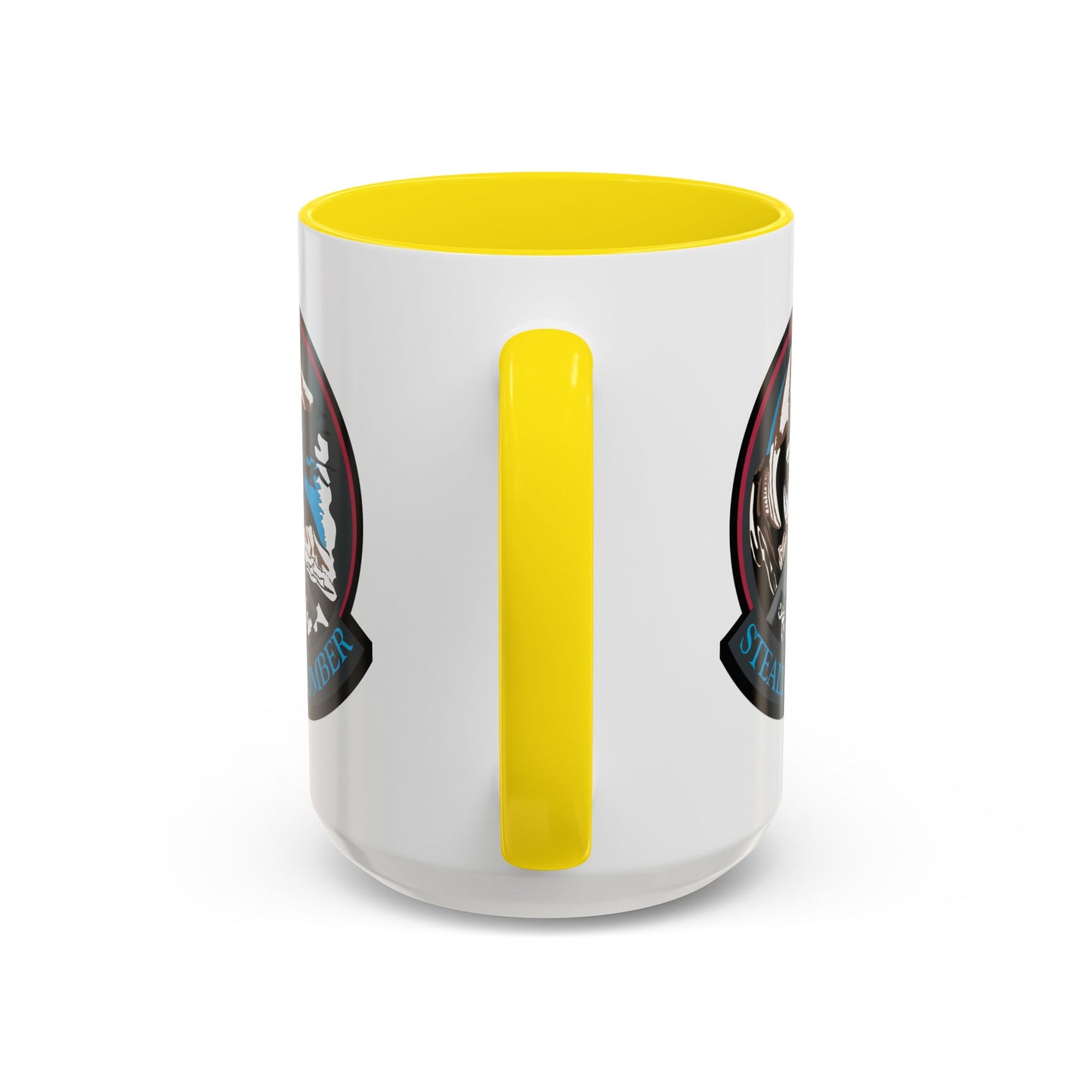 Accent Coffee Mug (11oz & 15oz) - USAF - B2 - Grim Reaper - Stealth Bomber wo txt X 300