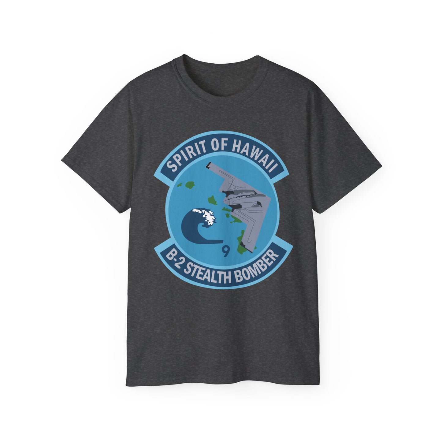 Unisex Ultra Cotton Tee - USAF - B2 - Spirit of Hawaii - Stealth Bomber wo txt X 300