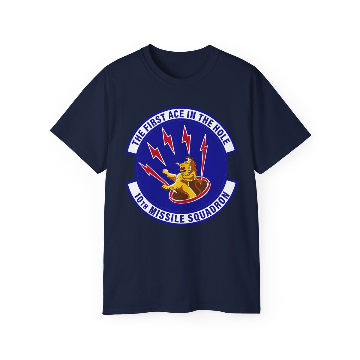 Unisex Ultra Cotton Tee - USAF - 10th Missile Squadron wo txt