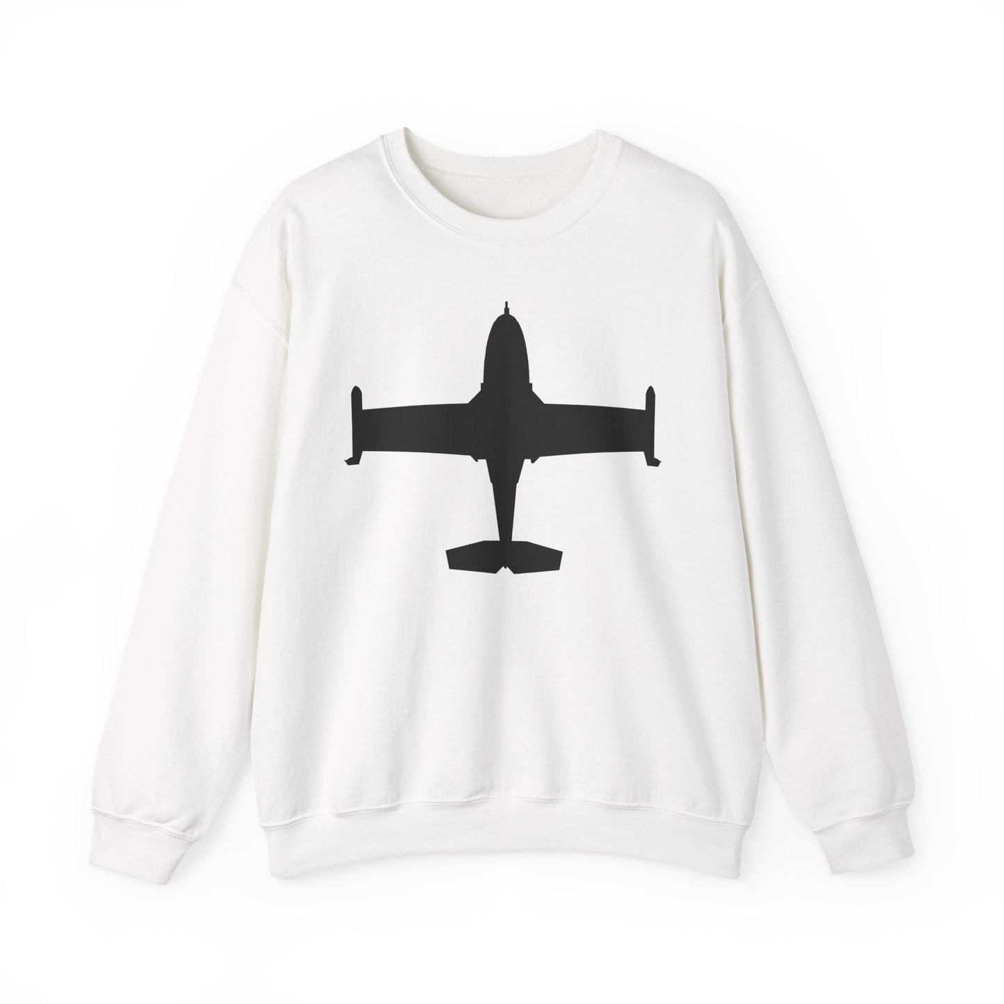 Crewneck Sweatshirt - Aircraft - A-37-Trainer - Top - Silhouette X 300