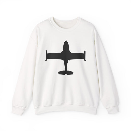 Crewneck Sweatshirt - Aircraft - A-37-Trainer - Top - Silhouette X 300