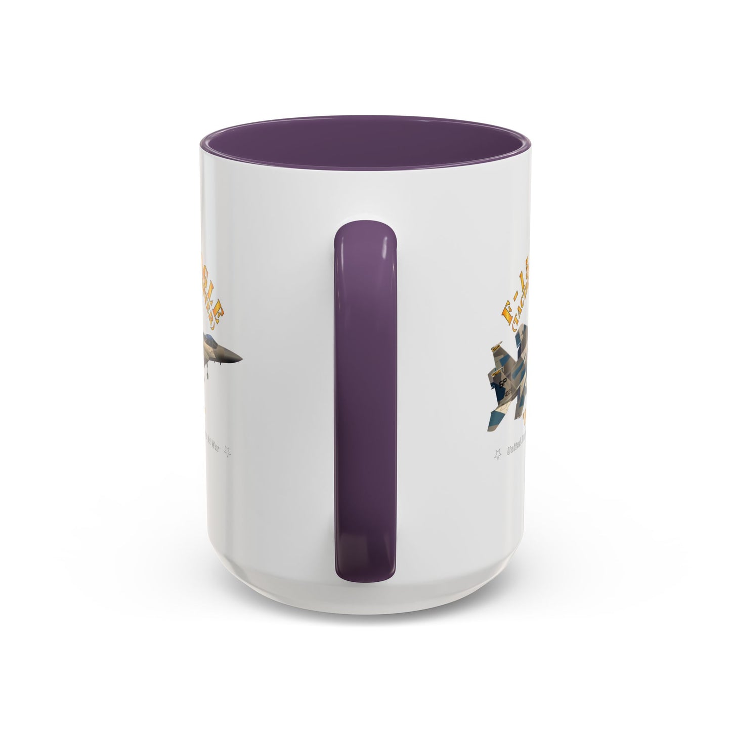 Accent Coffee Mug (11oz & 15oz) - USAF - F15 Eagle - F15