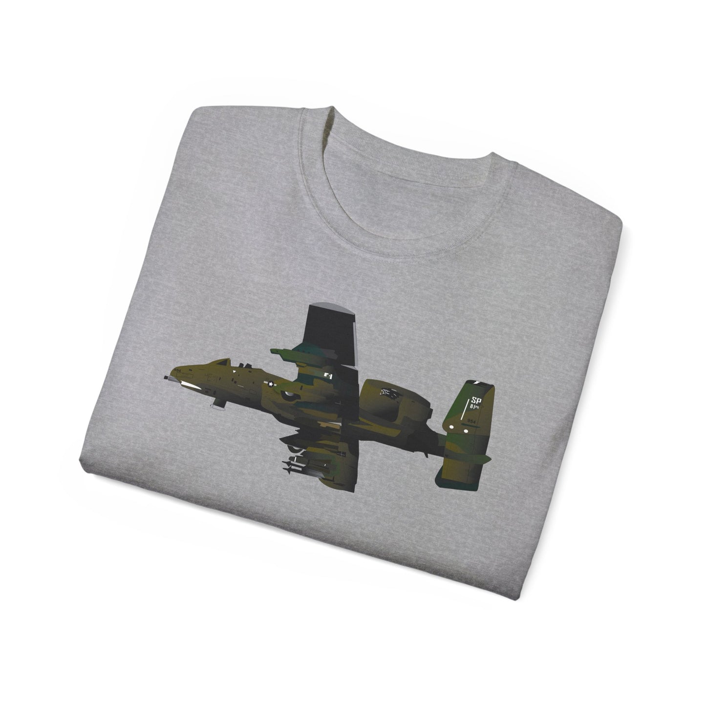 Unisex Ultra Cotton Tee - Aircraft - A-10 Wart Hog X 300