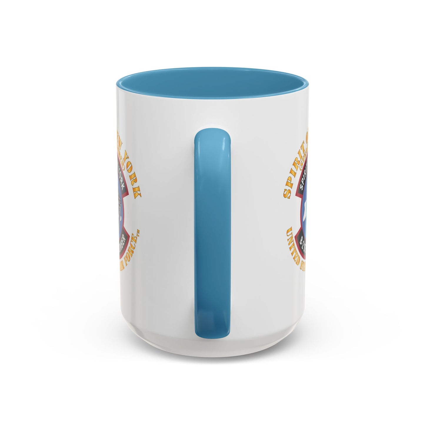 Accent Coffee Mug (11oz & 15oz) - USAF - B2 - Spirit of New York - Stealth Bomber X 300