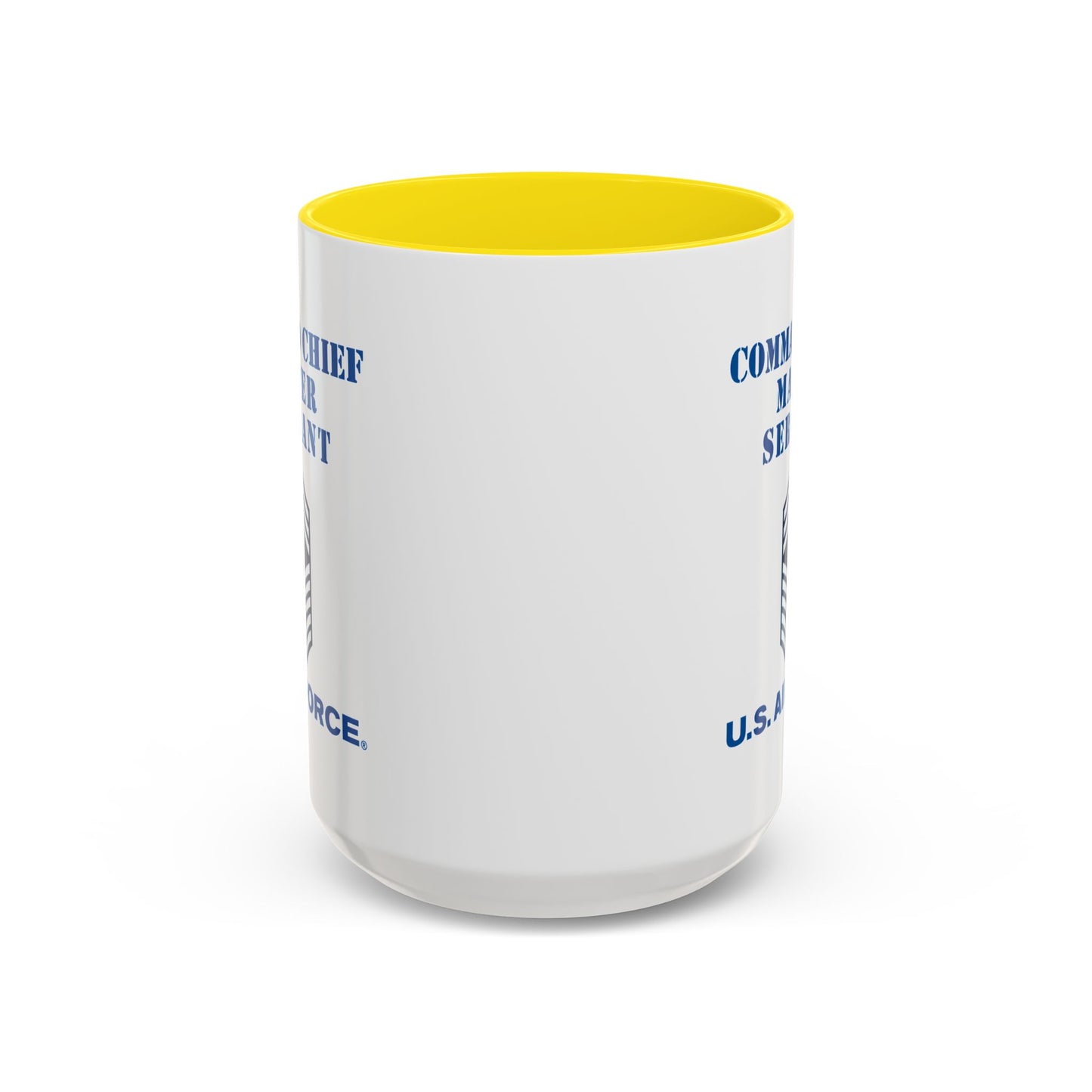 Accent Coffee Mug (11oz & 15oz) - USAF - Command Chief Master Sergeant (E9c) - 2020 - US Air Force w Text X 300