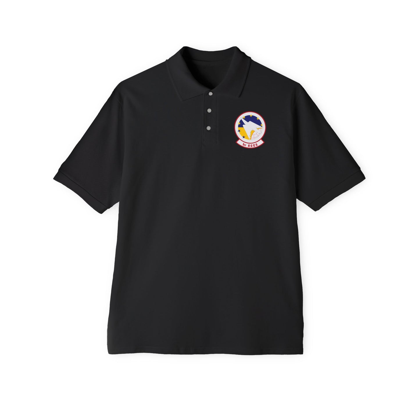 Men's Piqué Polo - USAF - 1st Airborne Command Control Squadron (ACC) wo txt X 300