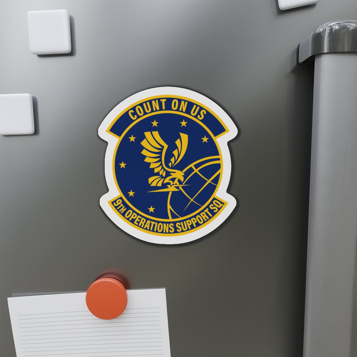Die-Cut Magnet - USAF - 9th Operations Support Squadron wo txt X 300