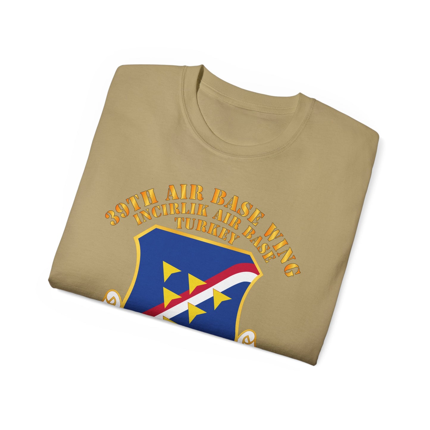 Unisex Ultra Cotton Tee - USAF - 39th Airbase Wing - 3rd AF - Incirlik Air Base - Turkey
