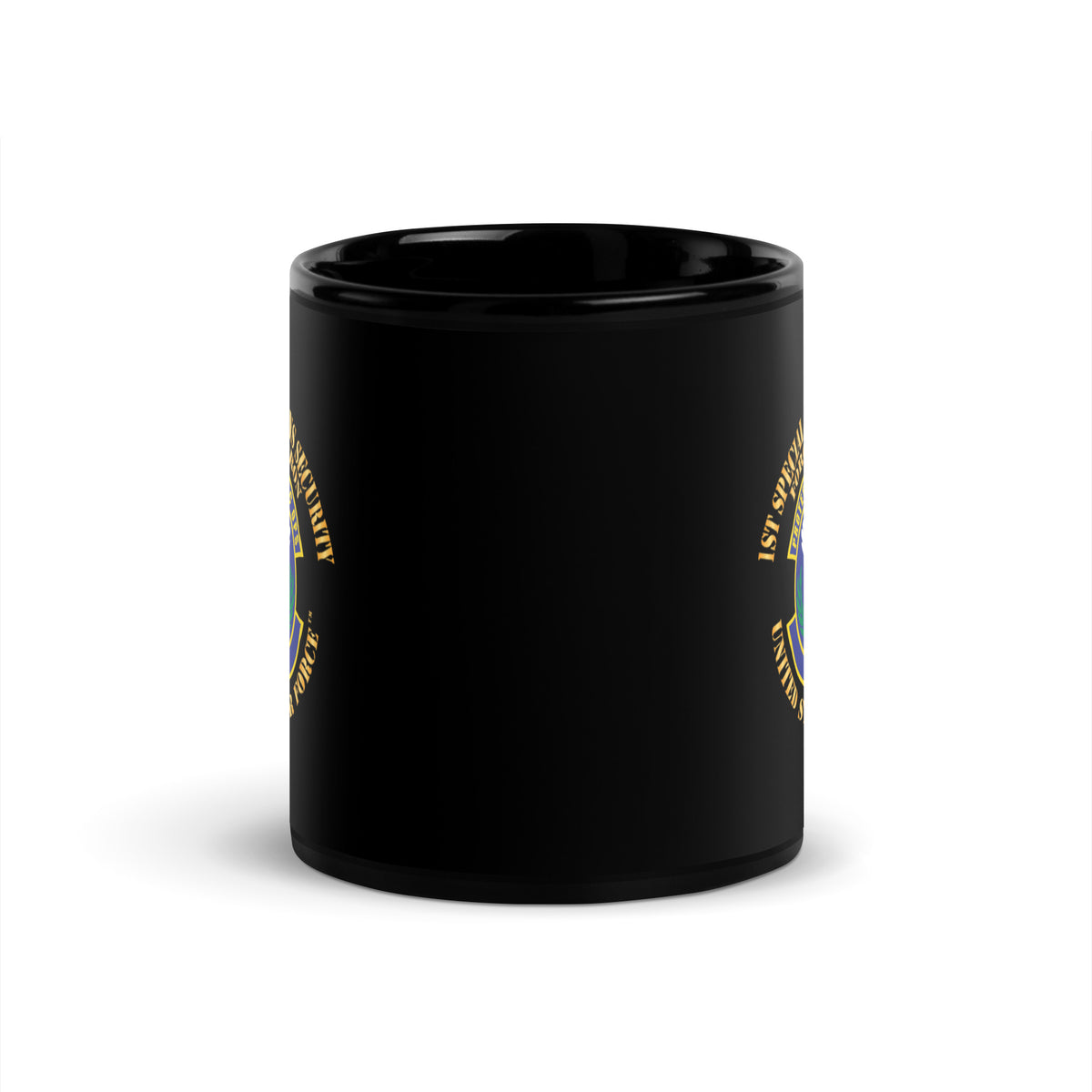 1st SOSFS Black Mug | Air Force Stickers Plus