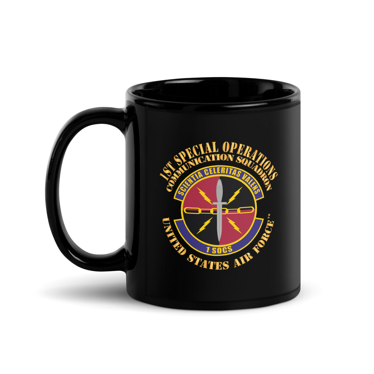 1st Special Ops Communication Mug | Air Force Stickers Plus