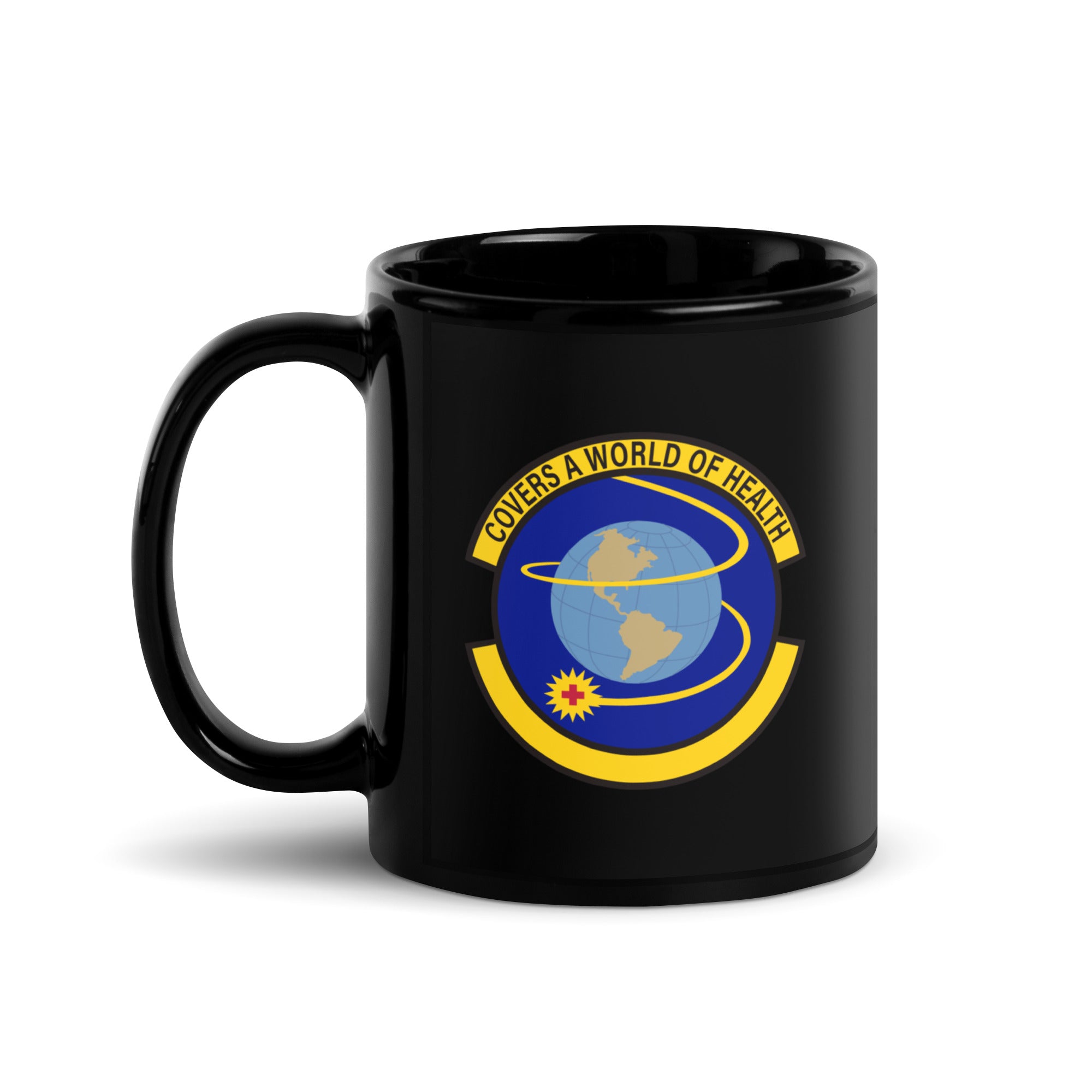 4th Operational Medical Readiness Sq Black Glossy Mug – Air Force ...