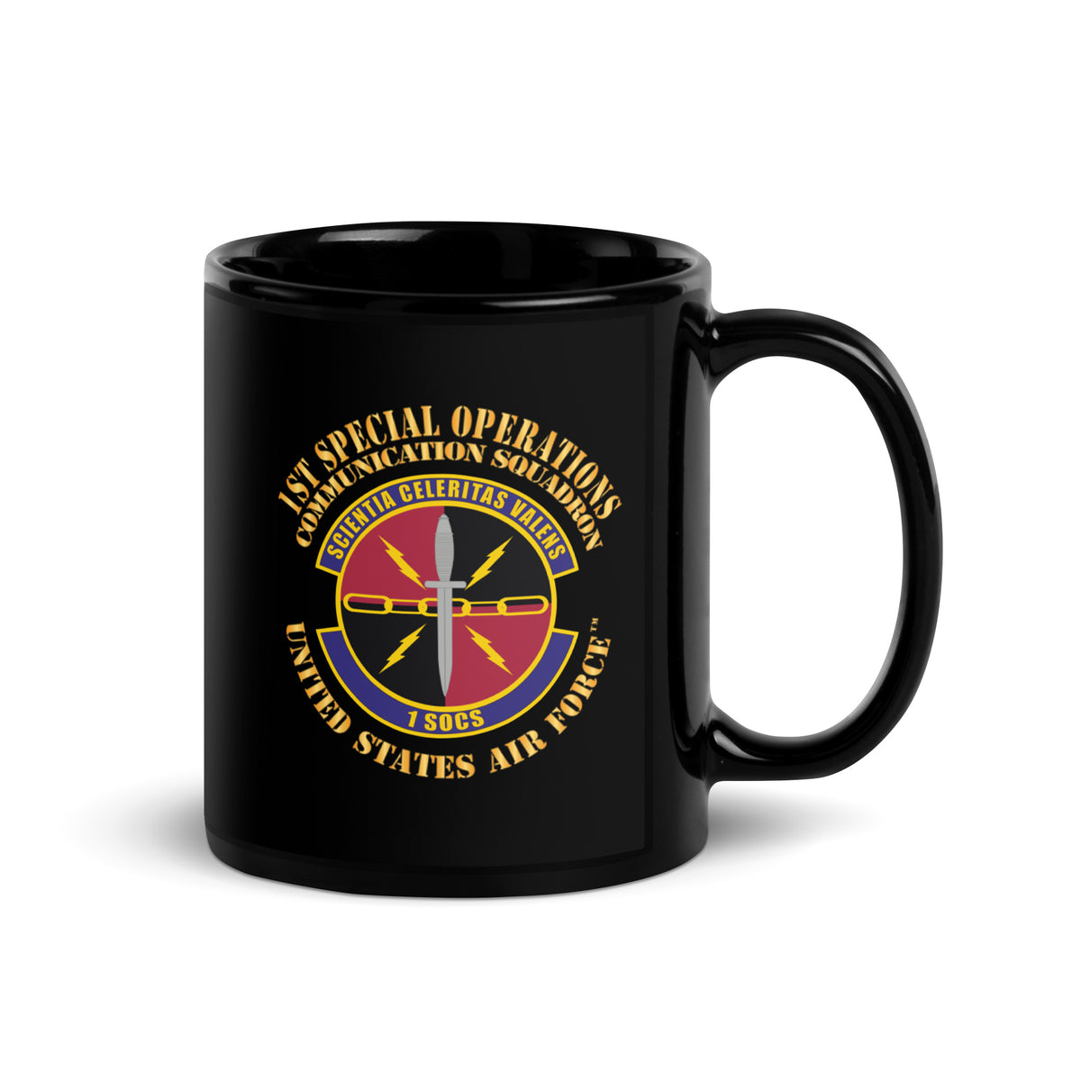 1st Special Ops Communication Mug | Air Force Stickers Plus