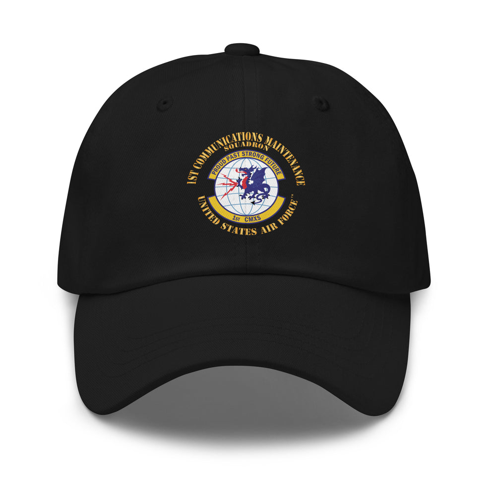 Dad hat - USAF - 1st Communications Maintenance Squadron(USAFE) X 300 ...