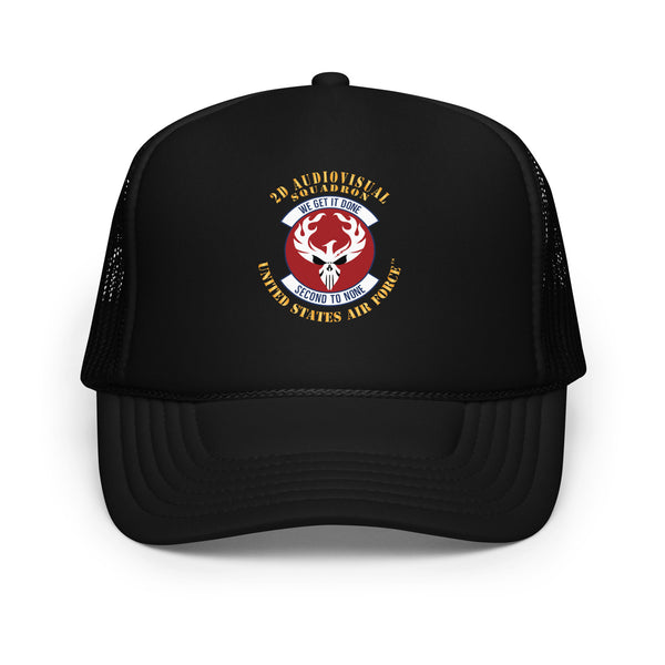 2d Audiovisual Squadron Hat | Air Force Stickers Plus